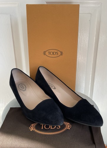 Tod women black suede - black,