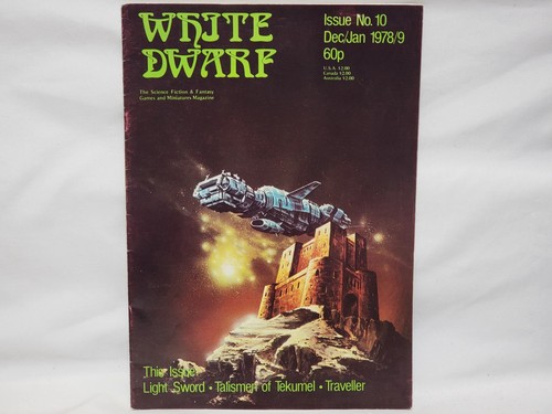 White dwarf magazine - magazine, issue