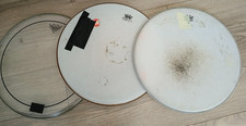 3x Remo Weatherking Floor Tom