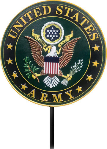 Army garden stake - garden,