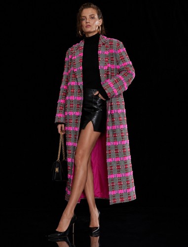 Karen millen linton - linton, tweed