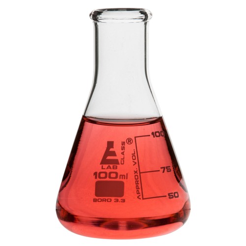 Labglass conical flask narrow - conical,