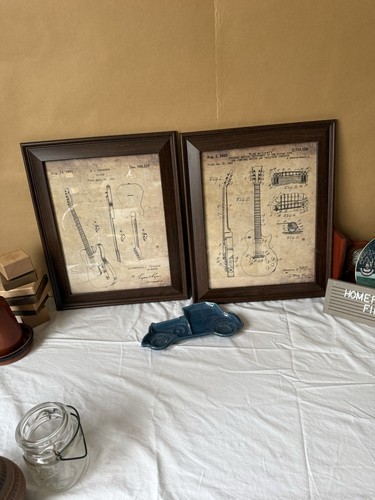 Set framed guitar - set, of