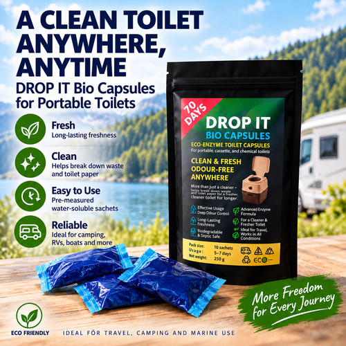 Biodegradable toilet sachets - biodegradable,