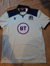 Scotland 2019 Away Rugby Union Shirt Macron Jersey Size XL