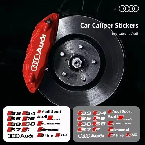 Brake caliper stickers heat - 6x,