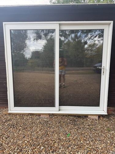 Upvc patio sliding doors white - sliding,