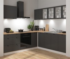 Corner Kitchen Cabinets Set 11