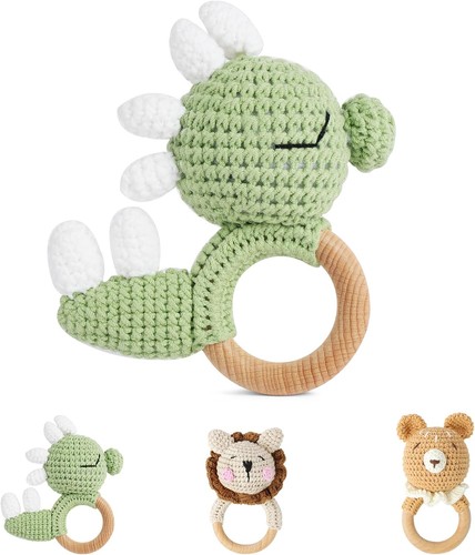 Vicloon wooden baby rattle - vicloon,