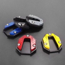 Motorcycle Kickstand Extender Side Stand Pad Plate Foot Support Bracket UK NEW