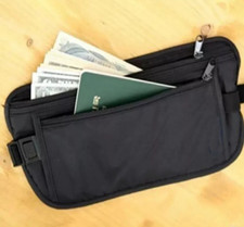 Money Belt Travel Hidden Secret Discreet Bum Bag Waist Wallet Pouch Unisex