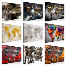 WORLD MAP Non-woven Canvas