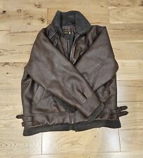 Timberland Brown Leather Jacket xl.