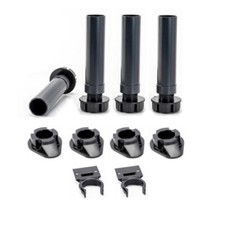 Kitchen Cabinet Leg Set Black
