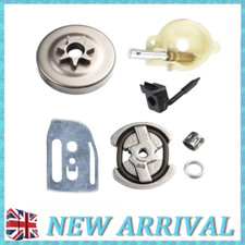 Oil Pump Oiler Gear & Clutch Drum Kit For-HUSQVARNA 41 136 137 142 141 Chainsaw