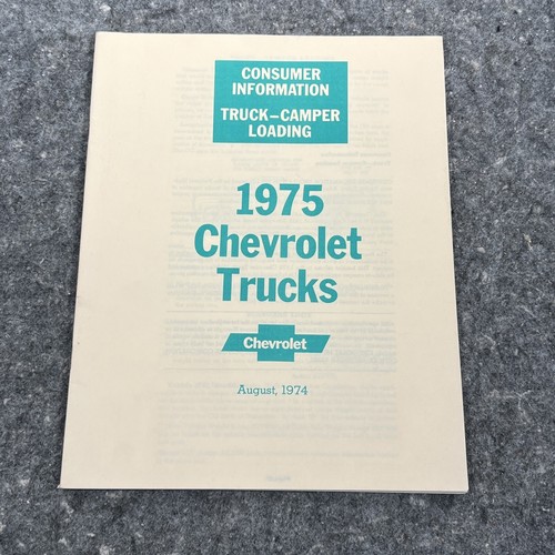 1975 chevrolet trucks consumer - 1975,