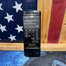 Sharp G0333GE VCR Remote