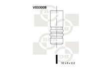 BGA V033008 Exhaust Valve