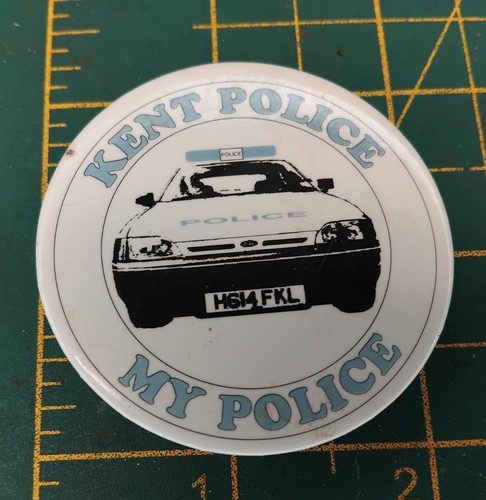 Kent police vintage c1980s - police,
