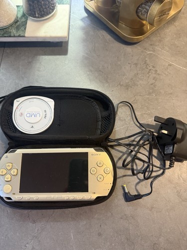 Sony psp 1000 gold handheld - psp-1000,
