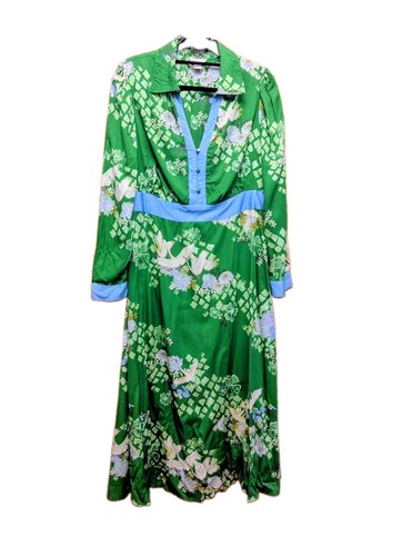 Monsoon green blue floral - monsoon, &