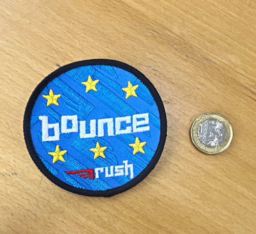Rush embroidered badge - rush,