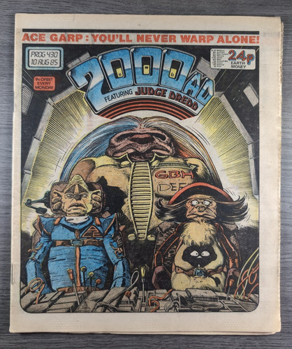 2000ad prog 430 - 430, featuring