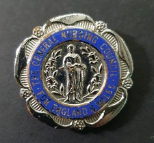 1957 - General Nursing Council for England & Wales - Nurses Badge SRN  
