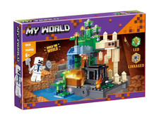 Renzaima Minecraft My World set 333 Piece Building Blocks