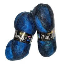 2 Skeins Hayfield Changes 80%