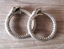 Gold Metal Ear Weights