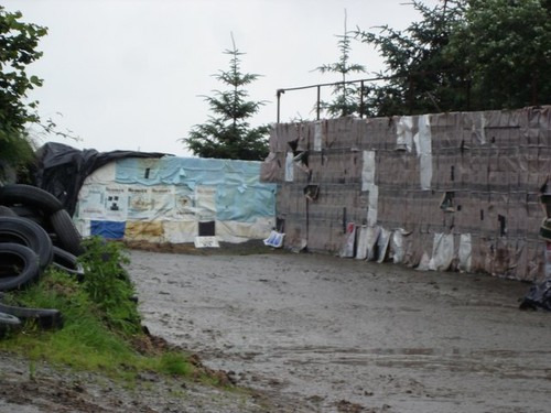 Photo 6x4 empty silage pit - empty,
