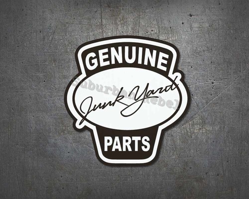 Junk yard parts decal - junk, ws