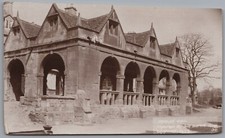LONDON Market Hall Camden RPPC Real Photo Postcard
