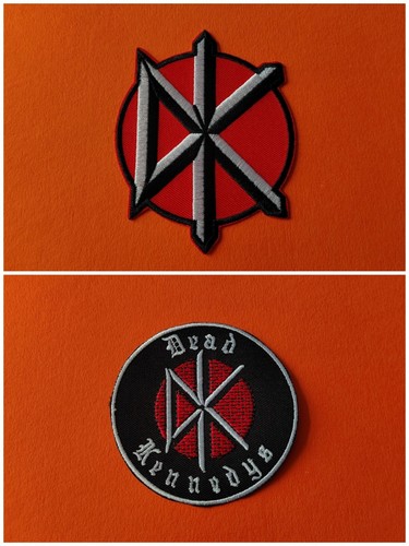 Dead kennedys pair sew iron - dead, /