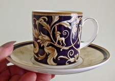Cornucopia Wedgwood Expresso Coffee Cup and Saucer