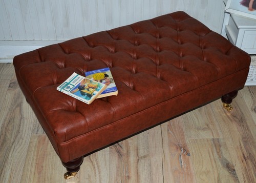 Chesterfield footstool - chesterfield,