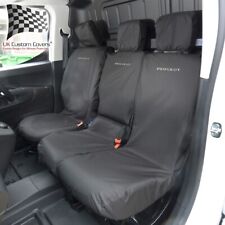 PEUGEOT PARTNER FRONT SEAT COVERS WITH 'PEUGEOT' EMBROIDERY (2018 ONWARDS) 403