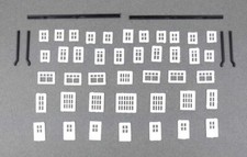 Kestrel Windows Doors & Guttering Kit N Gauge GMKD15