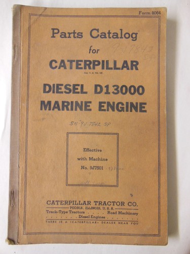 Caterpillar diesel d13000 - diesel,