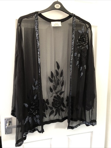 Ladies black beaded - ladies,