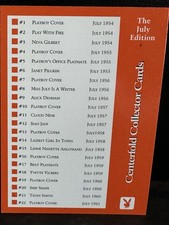 July Playboy Centerfold