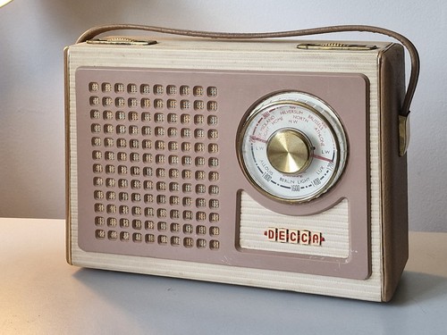 Vintage transistor radio decca - vintage,