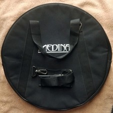 Medina Cymbals Bag For Drum Kit Cymbals  - Black - 3 Compartments - 17" / 44cm