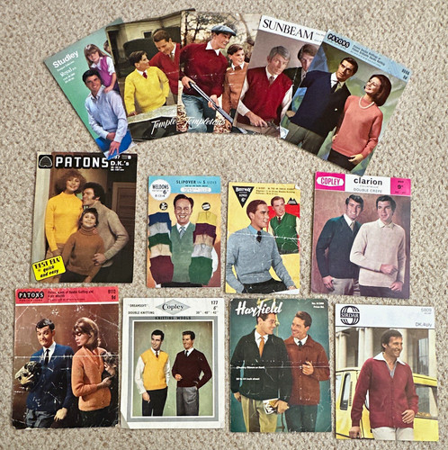 Vintage knitting patterns - vintage,