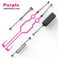 2Pcs Motorcycle Helmet Night