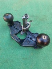  vintage Record No 071 Hand Router Plane with its fence.