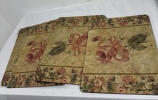 Portmeirion Pimpernel Set Of Six Placemats Used Condition Minor Wear