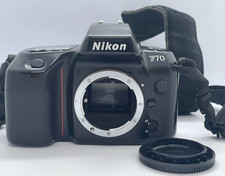 Analog Reflex NIKON F70 SLR 35mm Film Camera BODY ONLY + STRAP/CAP