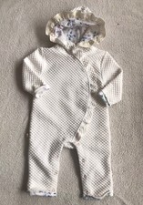 Ted Baker White Girl Baby Grow